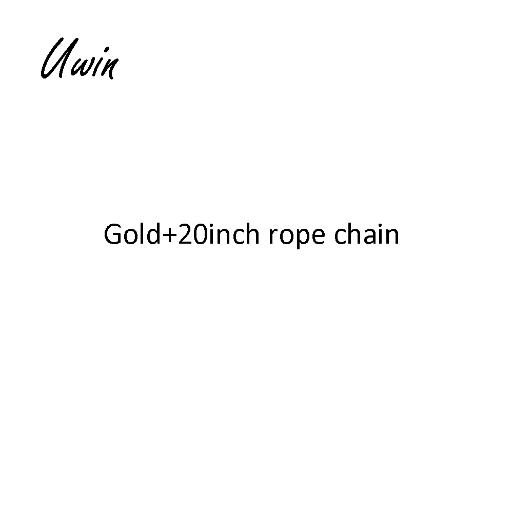 Gold+20inch rope chain