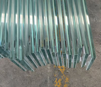 Verre trempé de haute qualité, prix de gros d'usine, 6 mm, 8 mm, 10 mm, 12 mm, verre de sécurité renforcé, feuillet de verre pour bâtiment
