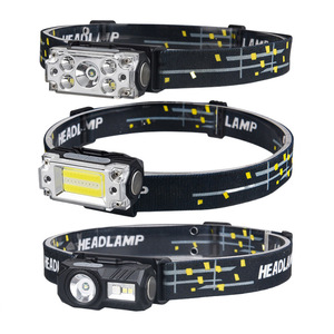 Headlamp Rechargeable Led Headlight With <b>Dimmer</b> For Fishing Hiking Outdoor Use - Product Image 1