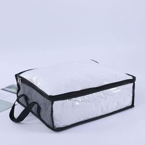 Simple Transparent Fabric Storage <b>Bag</b> for Bedding Clothing Large Capacity Moving Travel Packing Durable Lightweight <b>Sewing</b> - Product Image 5