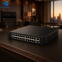Switch de Datos Gigabit Ethernet Empresarial 5700-52X-LI-DC de 48 Puertos con 4 Puertos de Enlace Ascendente SFP+ de 10G y Unidad de Alimentación Interna de CC