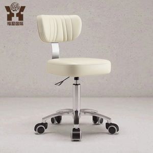 Verkopen Goed Kapperszaak Kapsalon Speciale Haarstylist Kassier Barkruk Stoel Met Restback Tillen En Draaien - Product Image 3