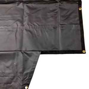 NCF 18 Oz. Vinilo impermeable negro Lona de asfalto de 7 pies de ancho Lona de camión de asfalto <span class=keywords><strong>para</strong></span> camiones volquete de 12 a 26 pies Cama - Product Image 5