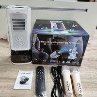 Mini projecteur intelligent Android K6 portable 1080P pour cinéma maison avec haut-parleurs intégrés pour le bureau et le karaoké