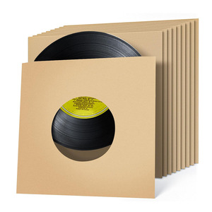 Fundas gruesas Grabar con agujero central Chaquetas <span class=keywords><strong>de</strong></span> registro <span class=keywords><strong>de</strong></span> cartón <span class=keywords><strong>de</strong></span> 12 pulgadas Funda <span class=keywords><strong>de</strong></span> álbum <span class=keywords><strong>de</strong></span> vinilo Fundas para bolsas - Product Image 1