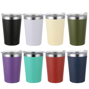 Gobelet isotherme portable en acier inoxydable à double paroi de 12 oz pour sublimation, idéal pour la voiture, le lait et le café - Product Image 3