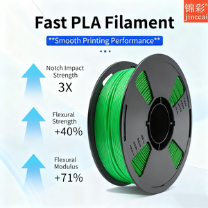 JINCCAI PLA <b>Matte</b> 1.75mm Filament 1kg Spool Smooth Non-Reflective Finish Custom Color Vacuum Packed for Durable 3D Prints - Product Image 2