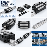 Rails de guidage linéaires CNC robustes en acier inoxydable à longue durée de vie, anti-rouille, pour environnements humides, de type Y&X ou OEM