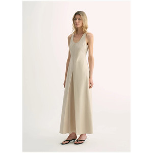 Vestido con cuello en U y relleno de seda de morera modal de alta densidad de la marca Simple Love - Product Image 2