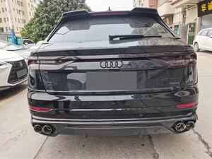 ชุดแต่งรอบคัน PP/CF สำหรับอัพเกรด Audi <span class=keywords><strong>Q8</strong></span> ชุดแต่งสเกิร์ตหน้าพร้อมกรอบไฟตัดหมอก ดิฟฟิวเซอร์หลัง อะไหล่รถยนต์ - Product Image 2