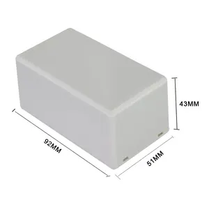 Electrical Project Battery Plastic Enclosure Manufacturer Customization Design Dustproof Small ABS Electronic Battery Boxes Case