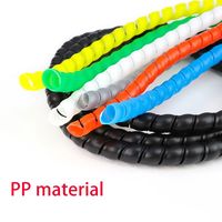 Protector de Cables en Espiral Flexible de 8mm-90mm, Funda Protectora para Cables, Organizador de Cables, Tubo Protector
