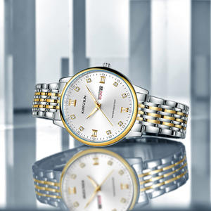 Montre pour homme squelettée avec fond de boîtier transparent, montre-bracelet à quartz étanche, style décontracté chic. - Product Image 3