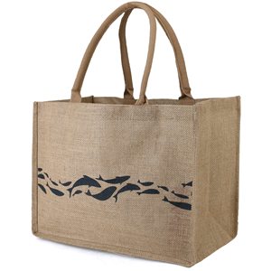 <span class=keywords><strong>BeeGreen</strong></span>-Bolsa de mano de arpillera con cremallera Interior laminada, bolso grande de yute con asas para compras y playa - Product Image 4