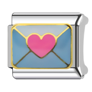 Bracelets à breloques italiennes anti-ternissement, motif cœur d'amour, pour la Saint-Valentin et la Fête des Mères 2026, vente en gros, assortiment - Product Image 2