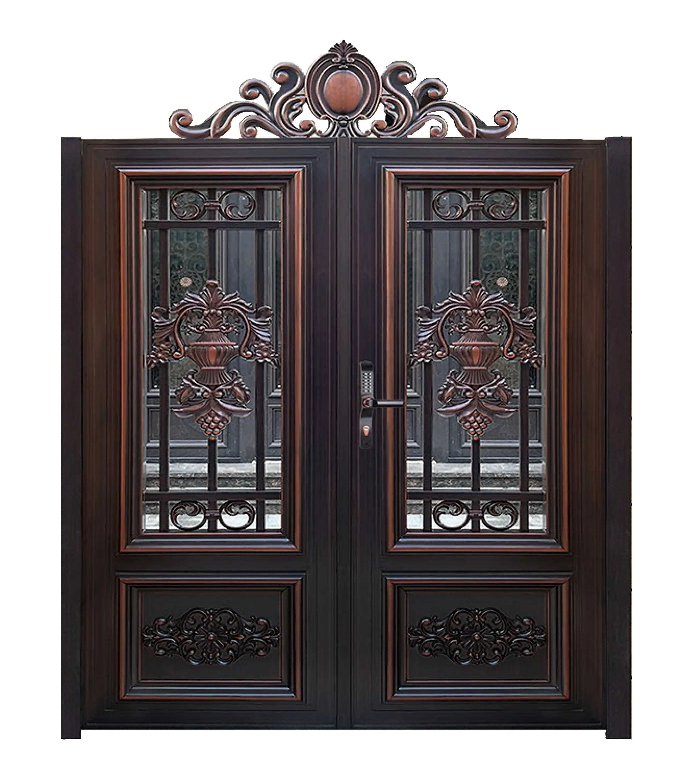 Factory customized aluminium garden door garden door Aluminium Garden Gates