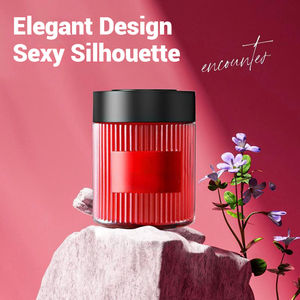 Accessoires de voiture : Diffuseur de parfum solide moderne en verre longue durée pour voiture, baume d'aromathérapie, désodorisant automobile - Product Image 3