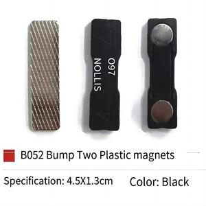 Badge magnétique néodyme 45x13/17x17mm en métal, avec fixation adhésive ou à épingle/<span class=keywords><strong>broche</strong></span>/support/plaque/bouton magnétique - Product Image 3
