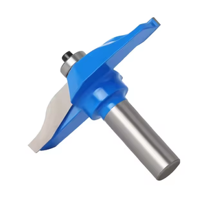 Carburo di tungsteno punta punte <span class=keywords><strong>Router</strong></span> 1/2 pollici a gambo rotondo macchina <span class=keywords><strong>CNC</strong></span> solido per porte finestre legno fresatrice - Product Image 4