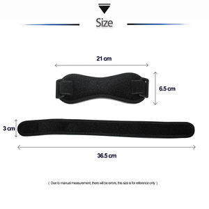 Rodillera ajustable de gel de sílice para rótula, correa de soporte para tendón, cinturón de soporte para <span class=keywords><strong>rodilla</strong></span> y alivio del dolor de rótula - Product Image 4