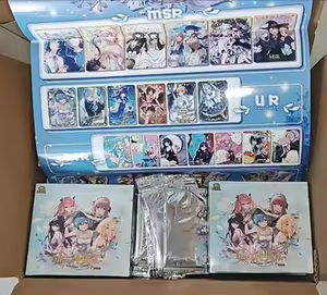48 Scatole di Carte Collezionabili Anime Waifu Colorate con Personaggi di Goddess Story e <span class=keywords><strong>Salura</strong></span> Story, Yae Miko, Ayaka, CCG, TCG, Giocattoli e Hobby, Regalo - Product Image 6