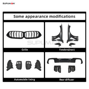 SPM <span class=keywords><strong>G</strong></span> marca ABS material parachoques difusor alerón falda para <span class=keywords><strong>BMW</strong></span> 8 series G14 G15 kit de carrocería actualización a accesorios de estilo <span class=keywords><strong>M8</strong></span> 2019-2022 - Product Image 2