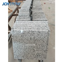 Pierre naturelle de haute qualité gris blanc granit G655 carreaux de sol polis dalles comptoir île haut