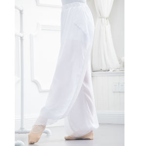 <span class=keywords><strong>Falda</strong></span> de baile de gasa larga de ballet con pantalones para ropa de actuación - Product Image 1
