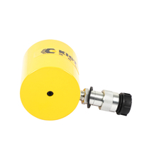 Cric hydraulique portable KET-RCS-502A en acier allié à simple effet de 50 tonnes