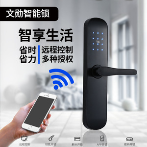 Wenxun Smart Door <b>Lock</b> S016F Fingerprint And Card Access For Apartments Hotels Rental Properties - Product Image 4