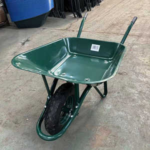 Carretilla de construcción china de servicio pesado WB6400 Carro de mano de hierro y metal con rueda de mano cómoda - Product Image 5