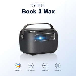 Byintek 3D GTV แบตเตอรี่15600mAh ชาร์จได้4K R20ผ้า DLP <span class=keywords><strong>MINI</strong></span> SMART สูงสุดแบบพกพา - Product Image 1