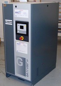 Ga11 vsd + FF 15.5-69.7 CFM 4-13bar thanh hiệu quả cao tiết kiệm năng lượng dầu-tiêm quay trục vít Máy nén khí - Product Image 3