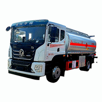 Camion-citerne Dongfeng Huashen avec plaque d'immatriculation bleue