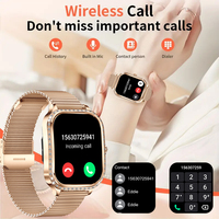 Jam Tangan Pintar Unisex Fashion Terbaru SENBONO MK88 Layar OLED Panggilan BT Kalori Suara AI Tahan Air IP68 Hadiah
