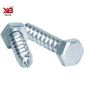 Tornillos de madera resistentes directos de fábrica Acero al carbono Acero inoxidable galvanizado Rosca de doble <span class=keywords><strong>curso</strong></span> Alta resistencia a la extracción - Product Image 2