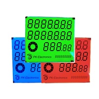Module LCD monochrome TN HTN 886 885 personnalisé de qualité supérieure, affichage à 7 segments pour distributeur de carburant, carte d'affichage pour station-service, pompe à essence