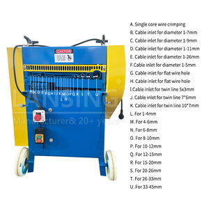 Lansing FD-2 Draadstripper Machine 1200kg/dag Kabelafstripmachine Stripper Dubbele Lagen 29 Messen Afvalkabel Separator - Product Image 5