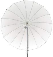 Parapluie Réflecteur Parabolique Profond Godox UB-165W 65cm Argenté Intérieur avec Couverture Diffuseur Blanc pour Studio Photo