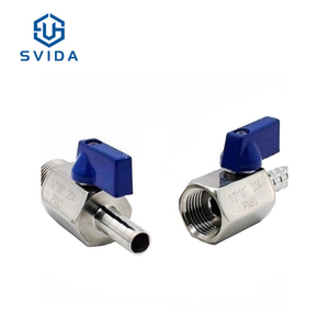 Stock 1/8'' 1/4'' 3/8'' Stainless Steel Female and Female FF <strong>Mini</strong> <strong>Ball</strong> <strong>Valve</strong> - Product Image 3