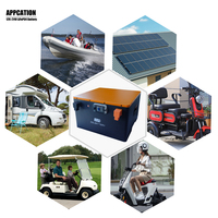 Boîte de batterie au lithium EEL 12V 24V 280Ah 300Ah 314Ah Lifepo4 avec BMS Jikong pour bateau électrique, camping-car, voiturette de golf, moto