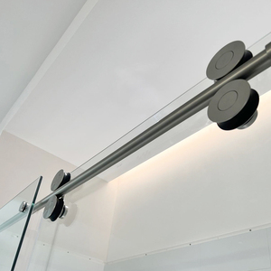 <span class=keywords><strong>Cabine</strong></span> de <span class=keywords><strong>douche</strong></span> encadrée FUSA avec double porte coulissante en verre trempé de 8 mm pour salle de bain, maison, vente en gros en usine - Product Image 3