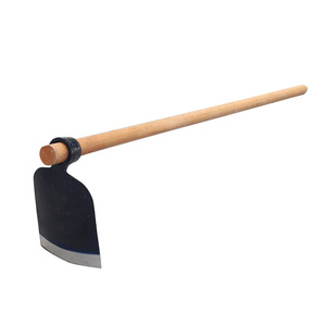 <span class=keywords><strong>Houe</strong></span> agricole intégrée Black-bone Chicken 2.5LB-3.5LB, <span class=keywords><strong>houe</strong></span> à tête métallique à long manche de style ancien pour le désherbage et la plantation de légumes - Product Image 5