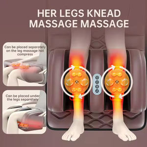 2025 électrique Portable Vibration complète du corps Massage <span class=keywords><strong>cou</strong></span> dos Massage <span class=keywords><strong>coussin</strong></span> de siège avec utilisation de chauffage pour voiture maison - Product Image 3