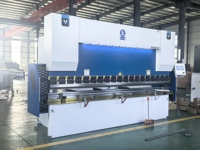 Machine de pliage CNC 200T4000, presse plieuse hydraulique pour le pliage de tôles d'aluminium et d'acier TP10S
