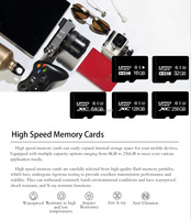 Tarjeta de Memoria Micro SD TF Clase 10 de 32 GB, 64 GB, 128 GB, 256 GB, 512 GB para Cámara de Coche