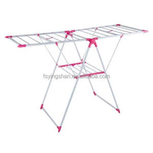 בגדי פרפר ברזל מתקפל ייבוש מתלה gullwing שטח-חיסכון במייבש פנימי - Product Image 1