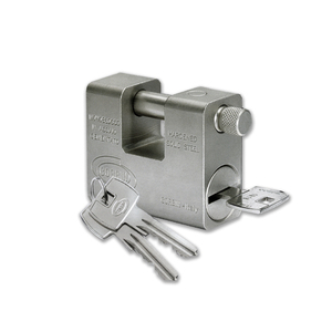 Grizzly lucchetto di sicurezza con chiave in ottone cilindro in acciaio impermeabile materiale PL43185 Ka CORBIN modello per un utilizzo sicuro - Product Image 1