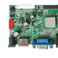 Panneau d'écran LCD prenant en charge divers écrans LVDS, avvga, USB BNC, pilote, panneau