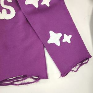 Sudadera con capucha para hombre, estilo urbano vintage, lavada y desgastada, con hombros caídos, corte holgado, con parche bordado personalizado y estampado - Product Image 4